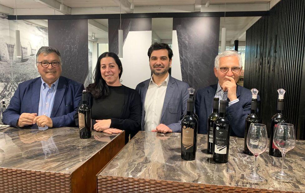 Collaboratori e titolari di Vigne Surrau di Arzachena