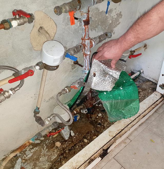 Sassari, la perdita da un milione di litri che Area da due anni non ripara 