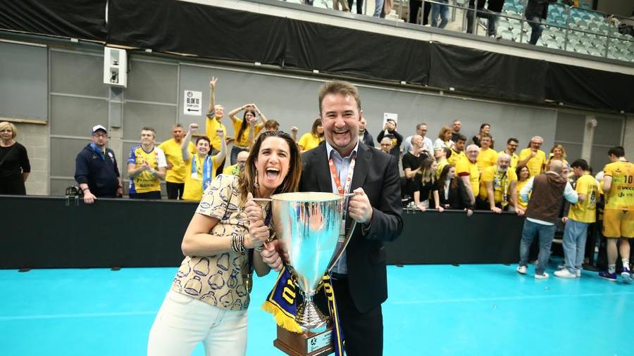 Gabana: «Le imprese sono fatte proprio così» Giani: «Questa è storia» Reazioni La gioia di presidente e allenatore