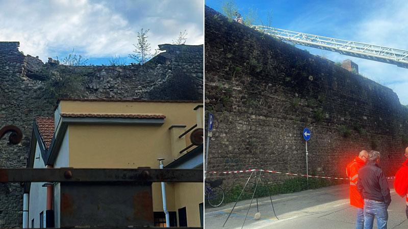 Pistoia, le mura crollano perché nessuno ha fatto niente. Mancano i rinforzi