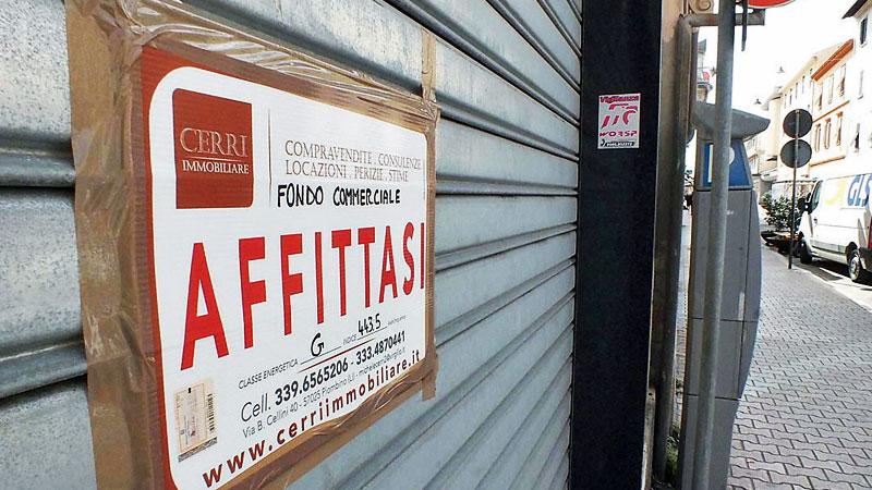 Pisa, troppi fondi commerciali sfitti: «Necessaria la cedolare secca»