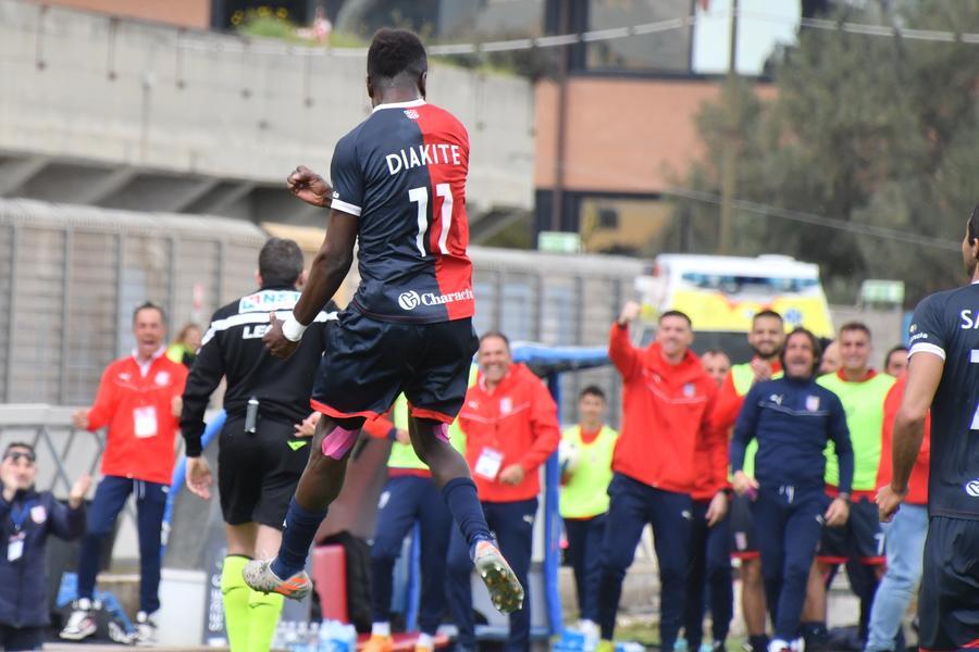 
	Il gol di Diakite <em>(foto Mauro Chessa)</em>

