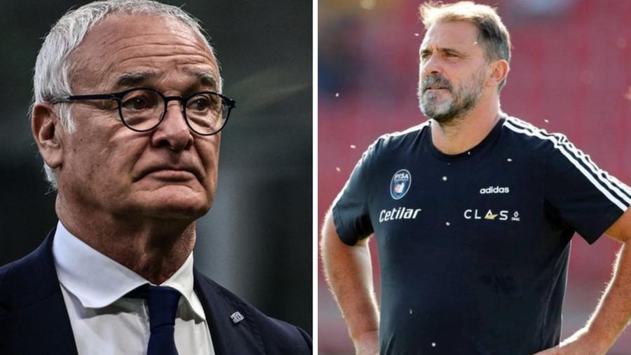 
	La sfida di Pasquetta all'Arena: a sinistra il tecnico del Cagliari, Claudio Ranieri, a destra il mister nerazzurro, Luca D'Angelo

