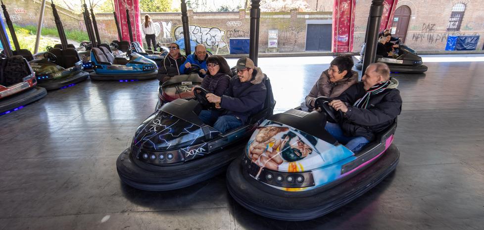 Bruco Mela e autoscontri: inclusività al Montagnone di Ferrara