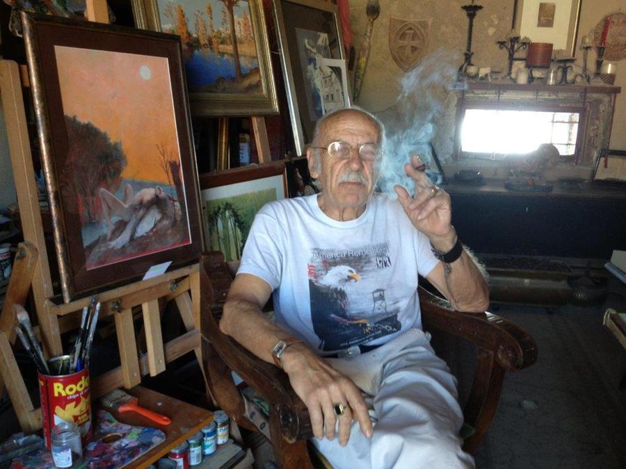 
	Alberto Fremura nella torre di Calafuria

