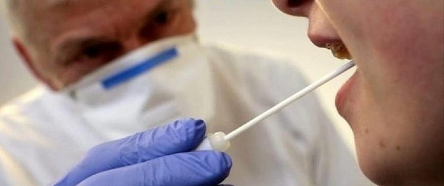 Un tampone (foto d'archivio)