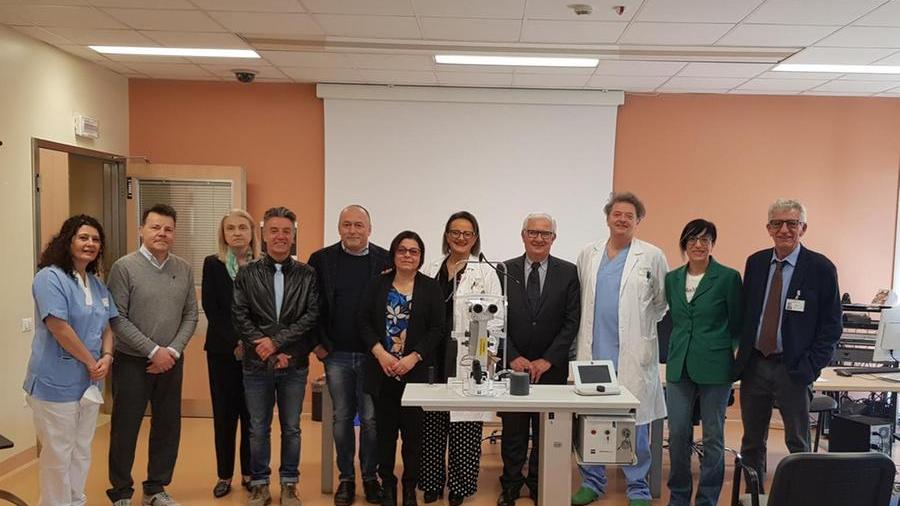 Un laser di ultima generazione donato all’Oculistica dell’ospedale di Correggio