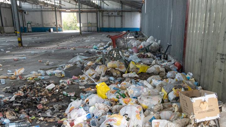 Il degrado all'ex Terim