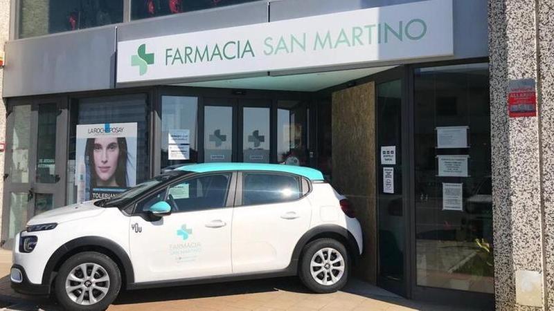 La farmacia finita nel mirino dei ladri 