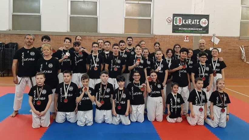 Karate, 40 medaglie per l’Alifaris