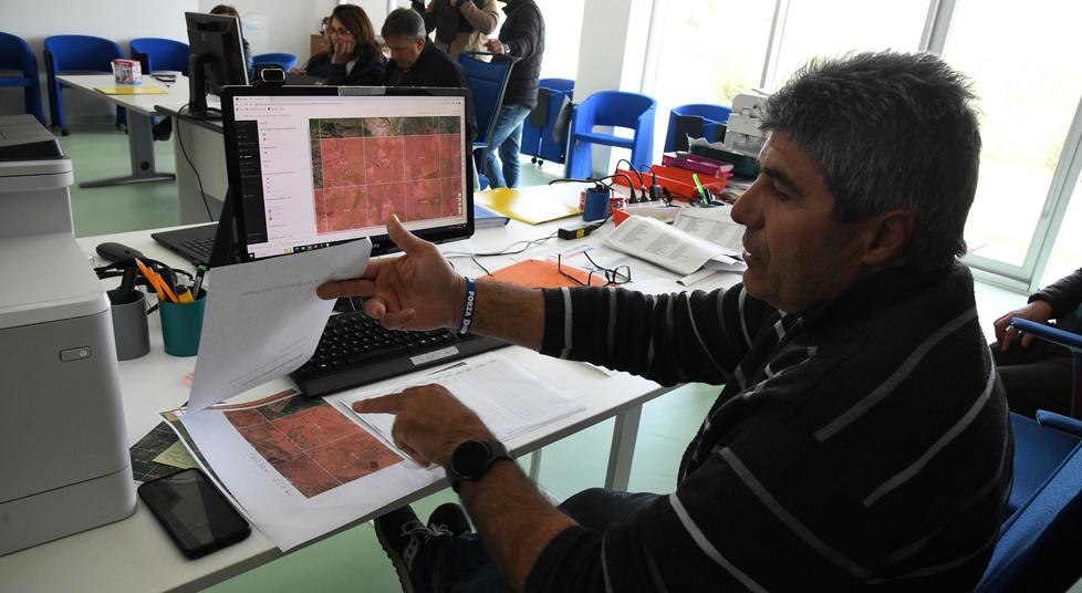 La sala operativa nella zona industriale tra Ottana, Bolotana e Noragugume (foto Massimo Locci)