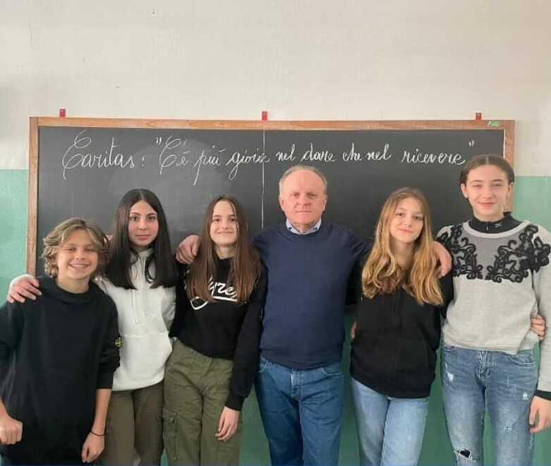 Modena Il direttore Eros Benassi e prof. alle Fiori «C’è più gioia nel dare che nel ricevere» 
