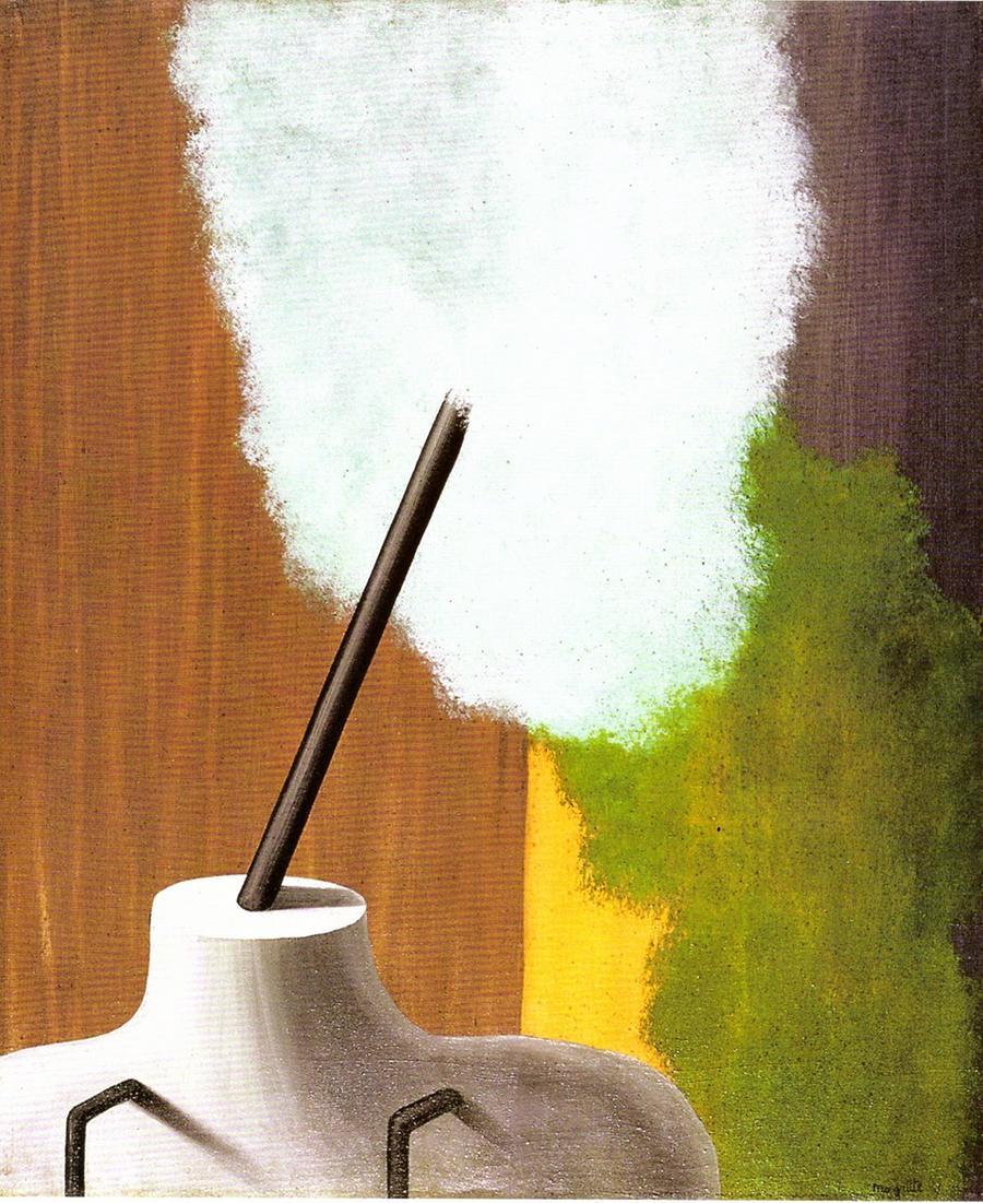 
	L'opera di Magritte esposta al museo di Arzachena&nbsp;

