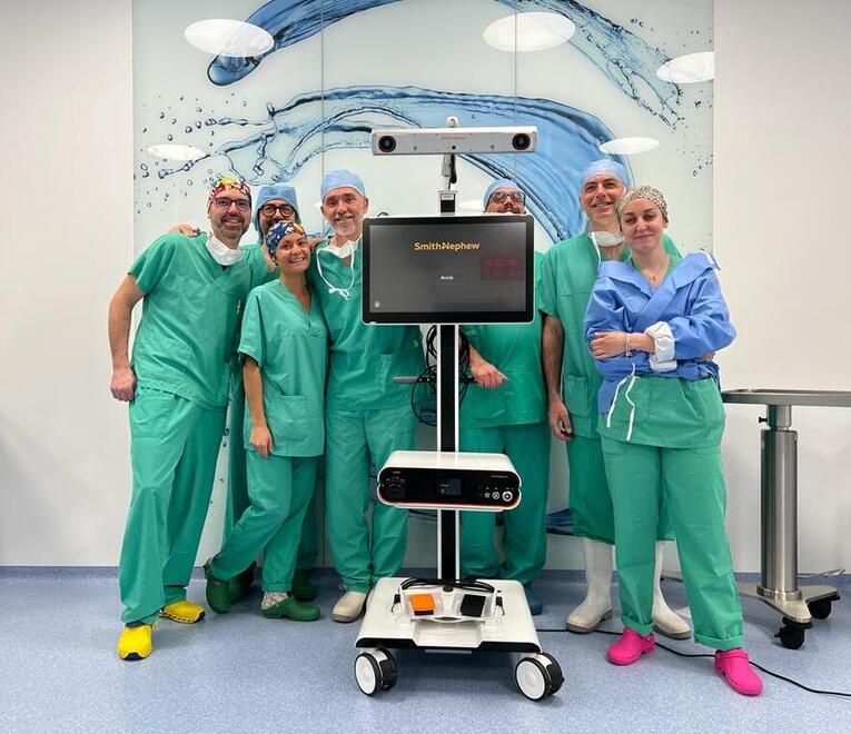 A Villa Verde arriva il robot Cori per le protesi di anca e ginocchio