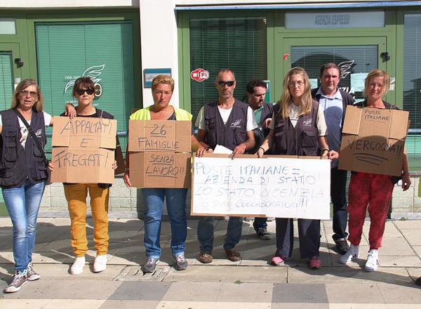 Agenzia Espressi, 26 lavoratori in cassa integrazione: scoppia la protesta 