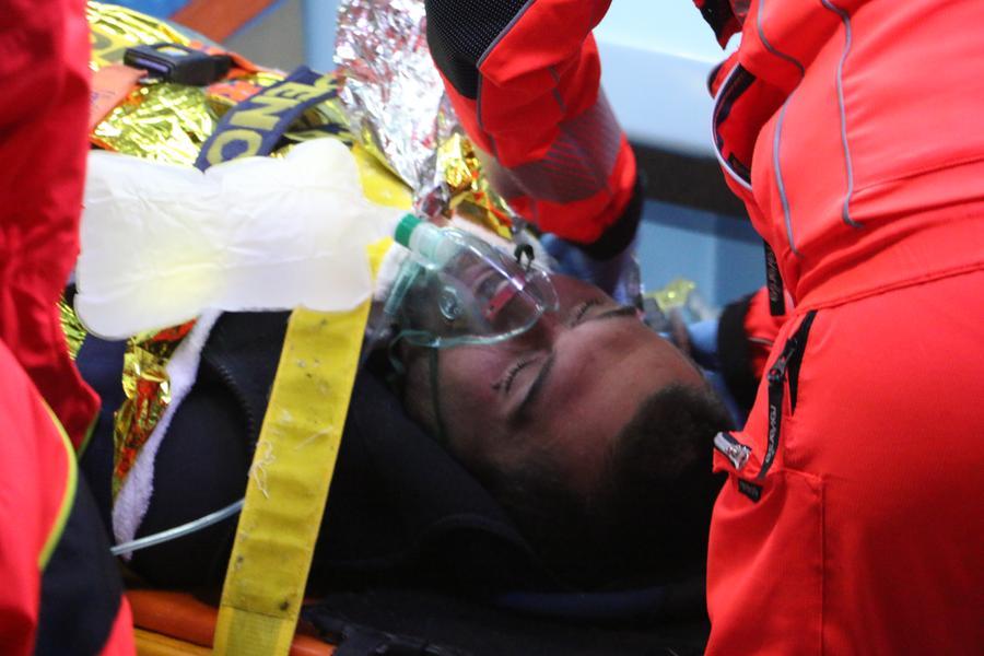 Giovannino Pinna si è svegliato: «Anche Davide ha indossato muta e salvagente, l’ho subito perso di vista»