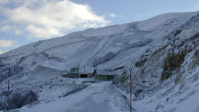 Neve sul Bruncuspina, immagine di repertorio