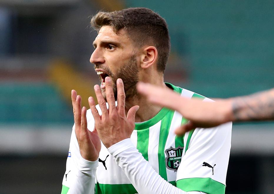 Sassuolo: un  guaio all’adduttore nega a Berardi la sfida con la Juve