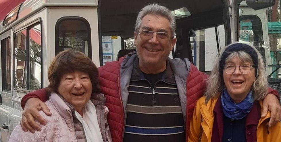 Madre e figlia, di 84 e 60 anni, da Francoforte, pronte per il tour alle cave