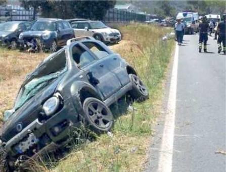 
	L&rsquo;incidente del 14 luglio 2022 a Braccagni (foto Agenzia Bf)

