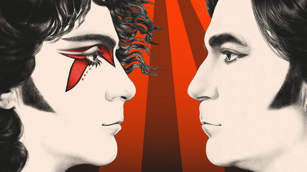 Il manifesto del nuovo tour di Zero: due le anime che si sfidano in musica