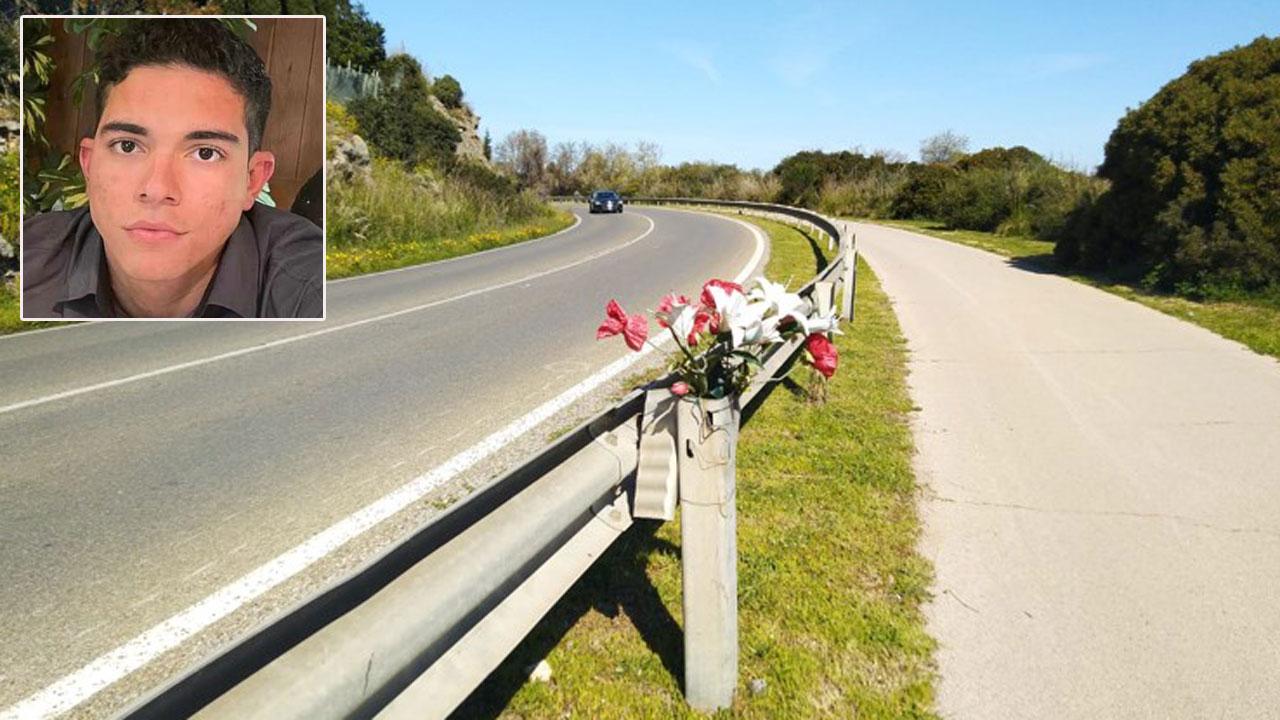 Il luogo dell'incidente dove perse la vita Abdel Jabber Mahmud Fernandez