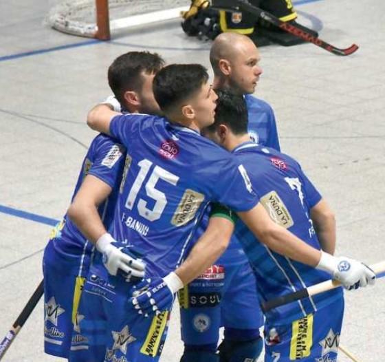 
	Un&rsquo;esultanza dei giocatori del Galileo durante un match della stagione in corso (foto Giorgio)

