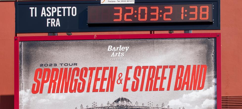 Ferrara al centro del mondo con Springsteen: cresce l’attesa
