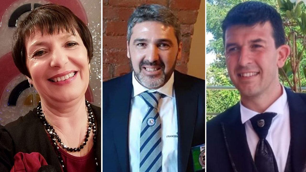 Da sinistra Nadia Giannelli Bertini, Francesco Auriemma,  Emanuele Giovannini