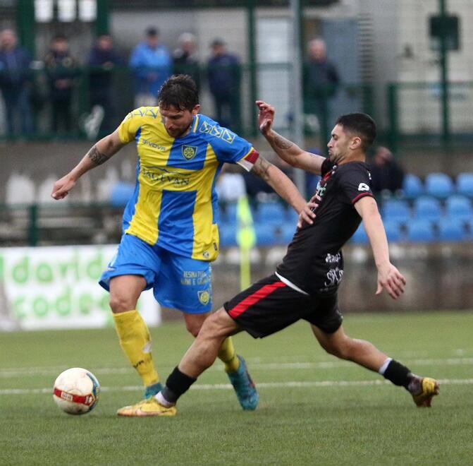 Un momento della partita