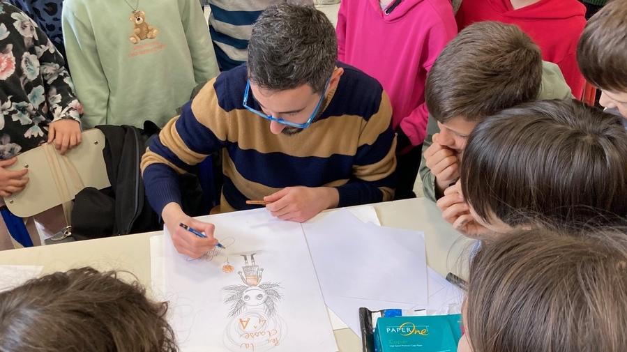 I bambini disegnano con Marco Somà