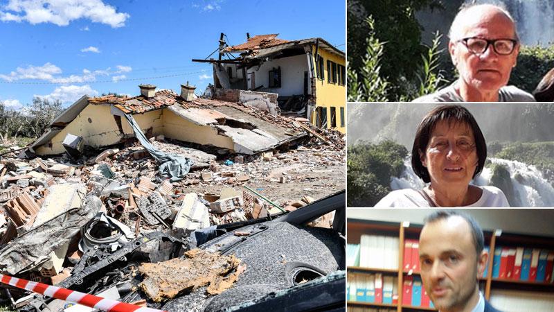 Casa esplosa a Lucca: la vittima uccisa dal crollo. La moglie ancora in prognosi riservata a Pisa