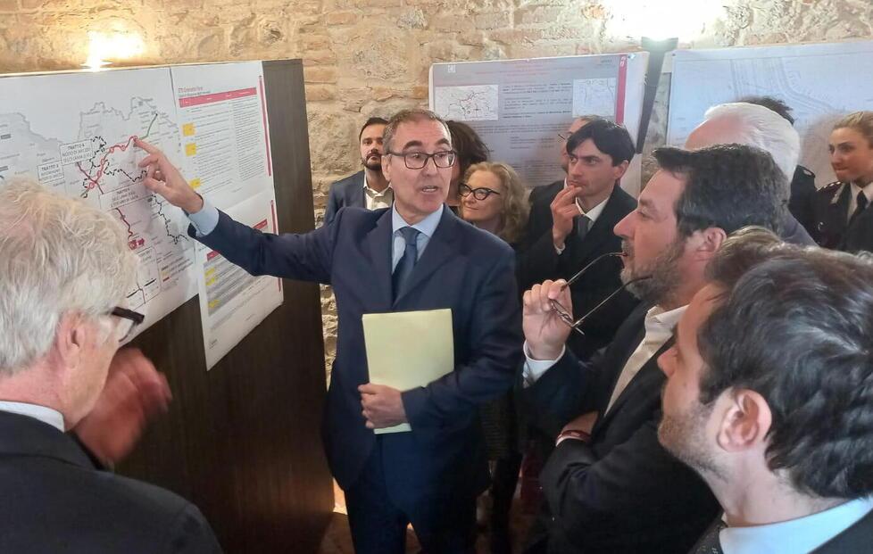 Tre anni per la fine del raddoppio dell’E78: la conferma arriva da Salvini