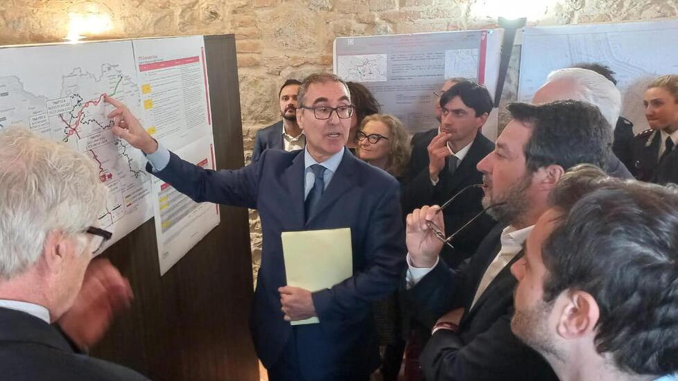 Tre anni per la fine del raddoppio dell’E78: la conferma arriva da Salvini