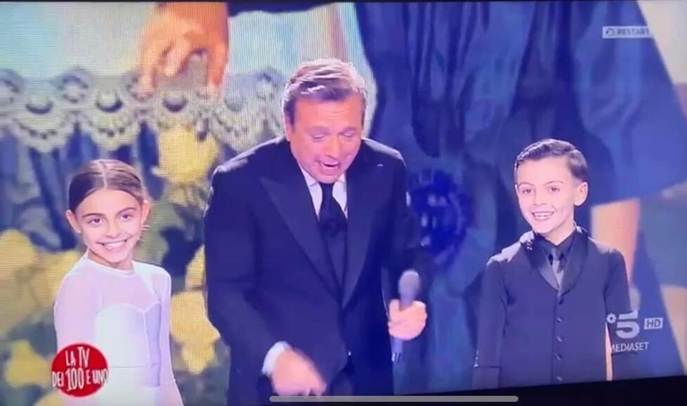 Gli enfant prodige della danza, i due fratellini di Grosseto incantano la tv