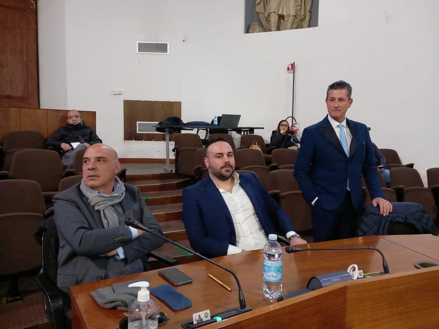 
	Da sinistra Tatti, Angioi e Licheri

