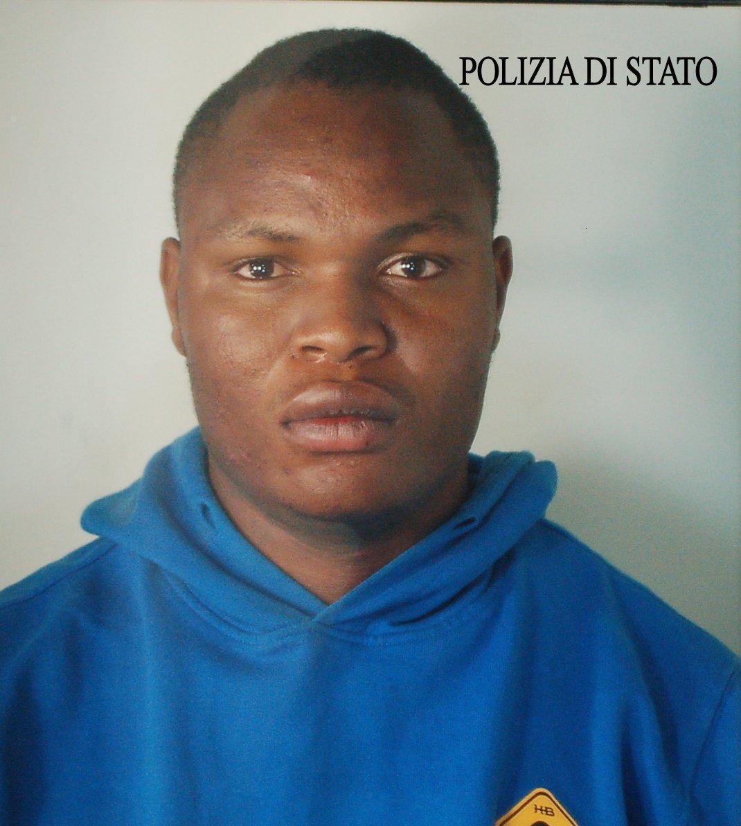 Lo spacciatore arrestato