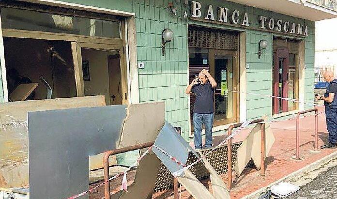 Uno dei colpi della banda tra Pisa e Firenze