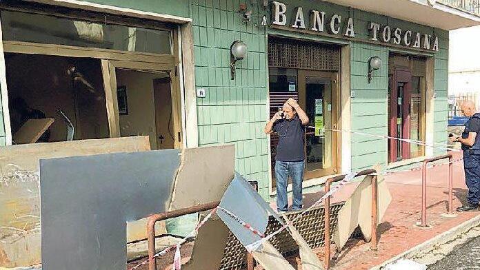 Uno dei colpi della banda tra Pisa e Firenze