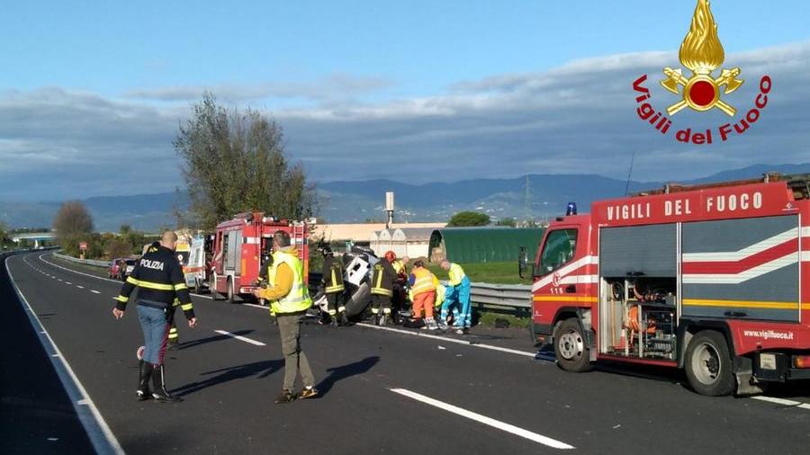 Un incidente sull'A11 (foto di repertorio)