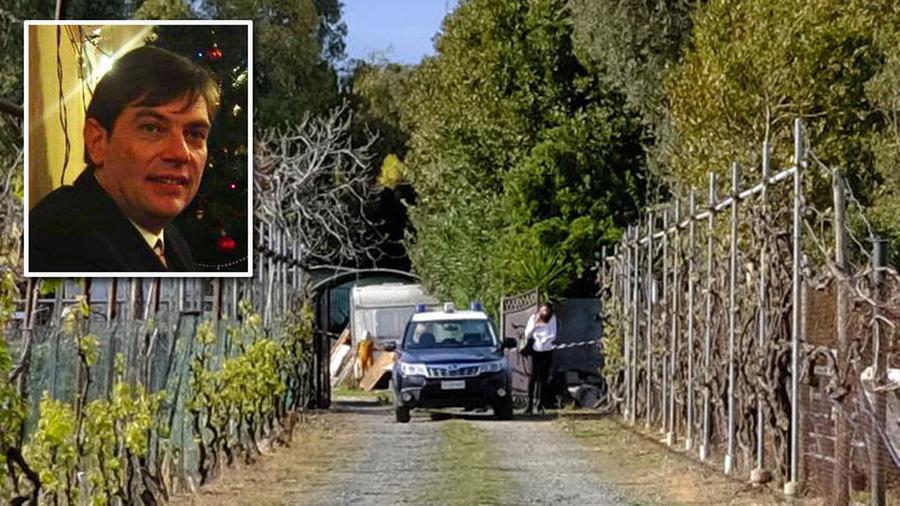 
	Il luogo del delitto e Massimiliano Moneta, la vittima

