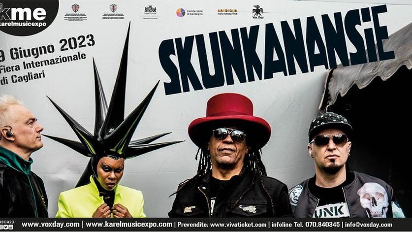 Gli Skunk Anansie il 9 giugno in concerto a Cagliari