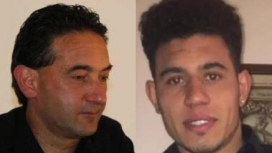 A sinistra Riccardo Ripoli, a destra Bruno Macchi, fermato per l'omicidio a Udine