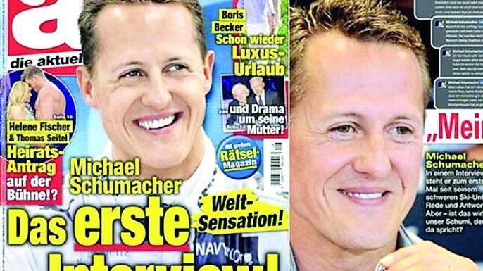 La falsa intervista di “tecno-sciacalli” al povero Schumacher 