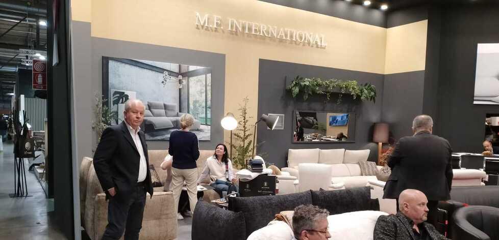 Lo stand della Mf International al Salone di Milano