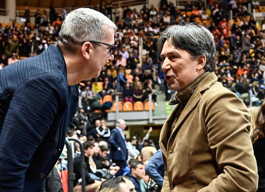 Al PalaModì con Walter De Raffaele (Foto Masini/Silvi)
