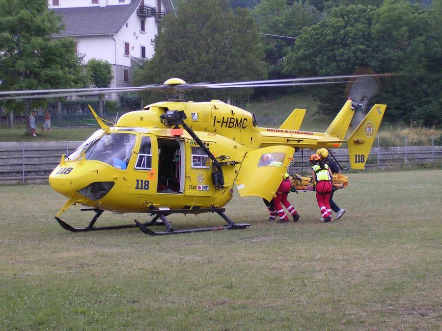 
	Sul posto l'elisoccorso Pegaso (Foto di repertorio)

