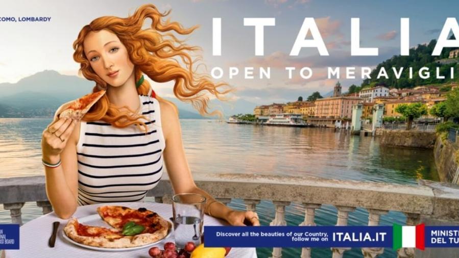 Venere di Botticelli con pizza e minigonna ma senza sito: la società toscana si è presa il dominio