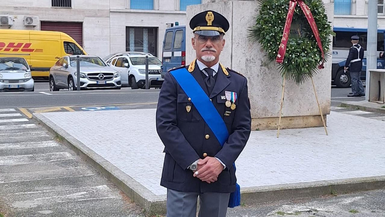 Il commissario della polizia labronica Alessandro Puccia