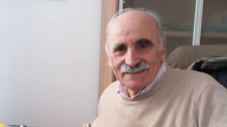 Otello Damiani in una foto tratta dal suo profilo Facebook